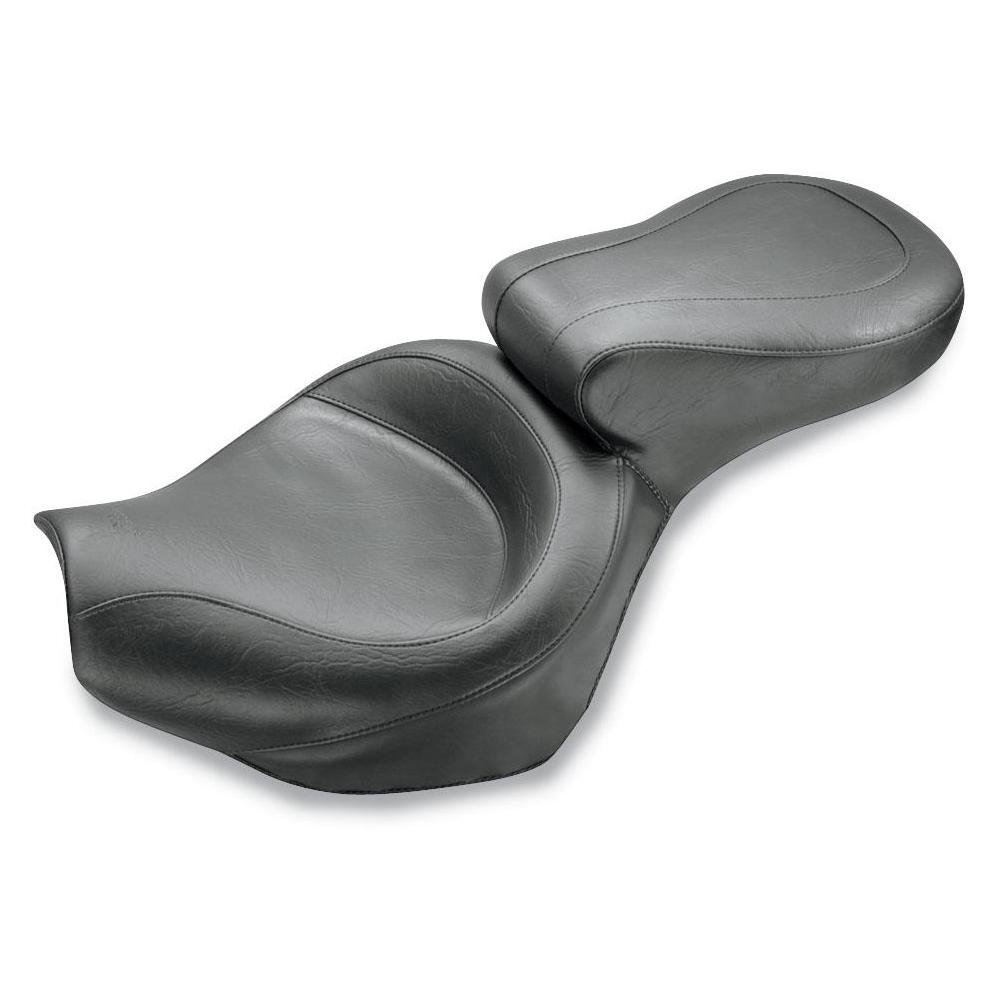 Amazon.com: Mustang Vintage Wide Touring 2-Piece Seat for Suzuki